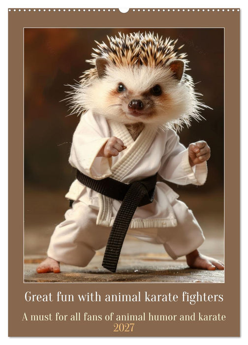 Great fun with animal karate fighters (CALVENDO Monthly Calendar 2027)