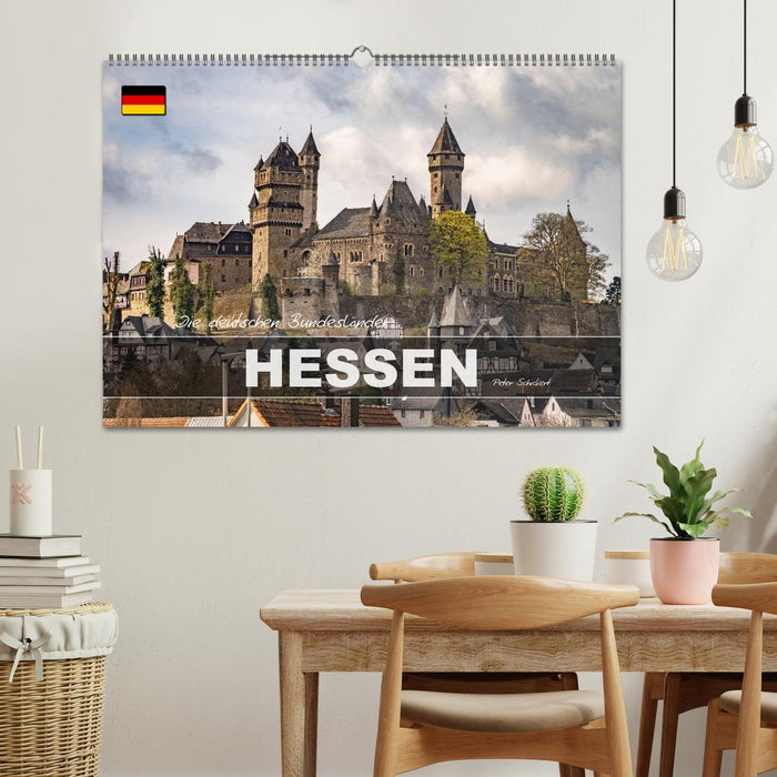 Die deutschen Bundesländer - Hessen (CALVENDO Wandkalender 2027)