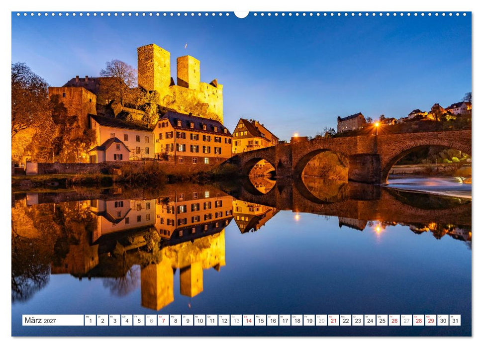 Die deutschen Bundesländer - Hessen (CALVENDO Premium Wandkalender 2027)