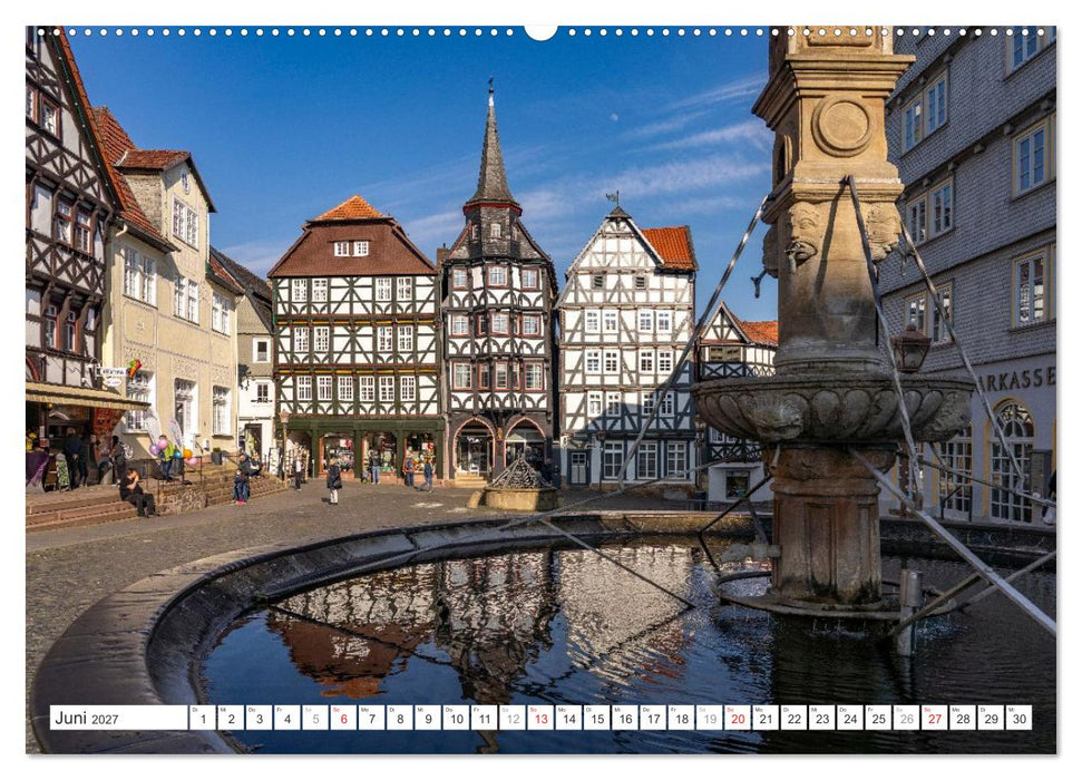 Die deutschen Bundesländer - Hessen (CALVENDO Premium Wandkalender 2027)