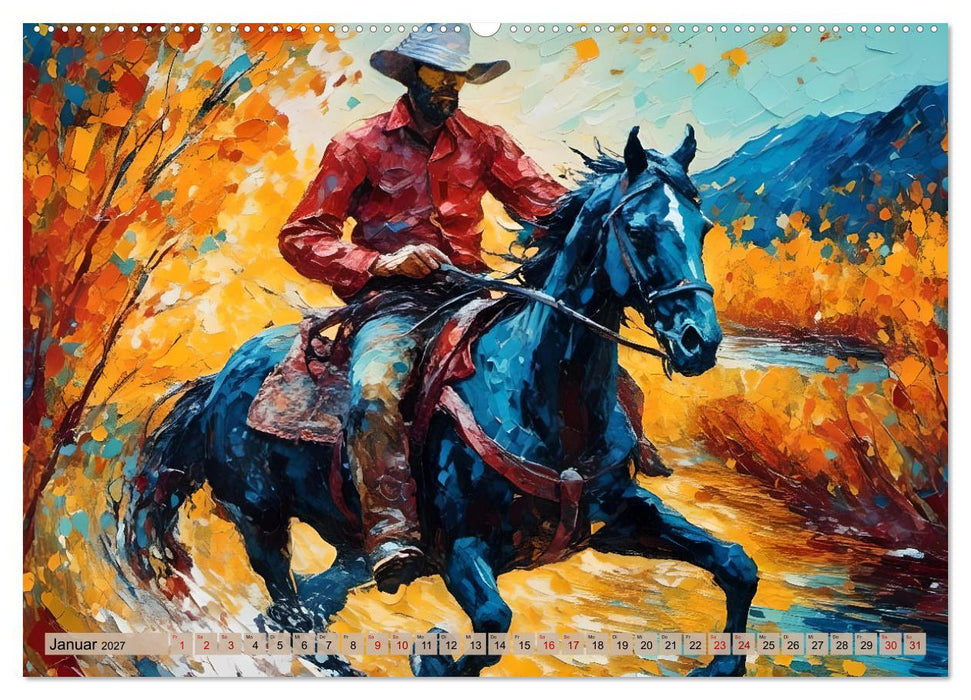 Wild West Moments (CALVENDO Wandkalender 2027)