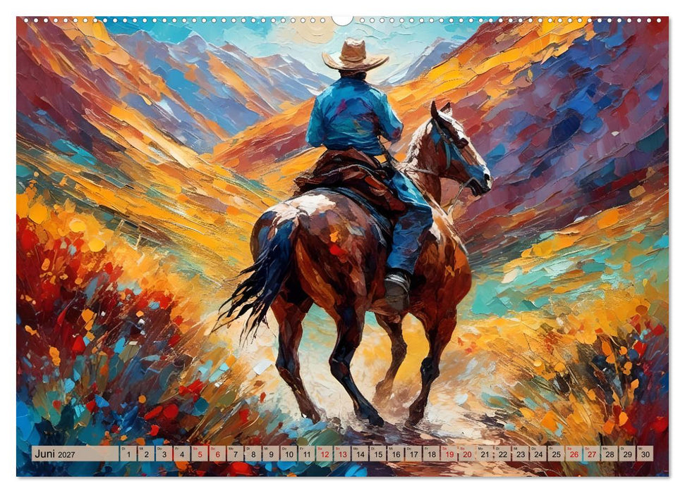 Wild West Moments (CALVENDO Wandkalender 2027)