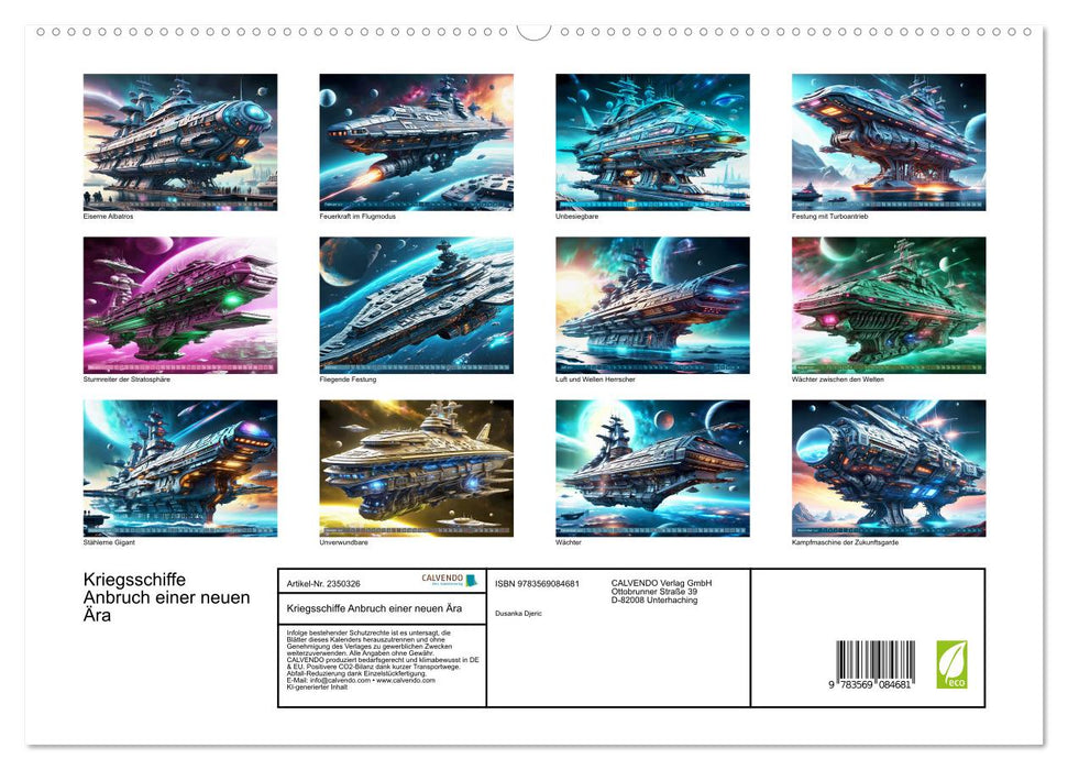 Kriegsschiffe Anbruch einer neuen Ära (CALVENDO Premium Wandkalender 2027)