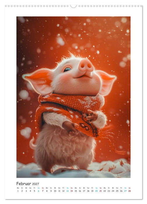 Schwein gehabt (CALVENDO Wandkalender 2027)