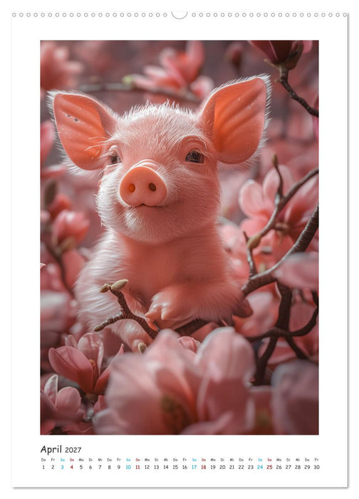 Schwein gehabt (CALVENDO Wandkalender 2027)