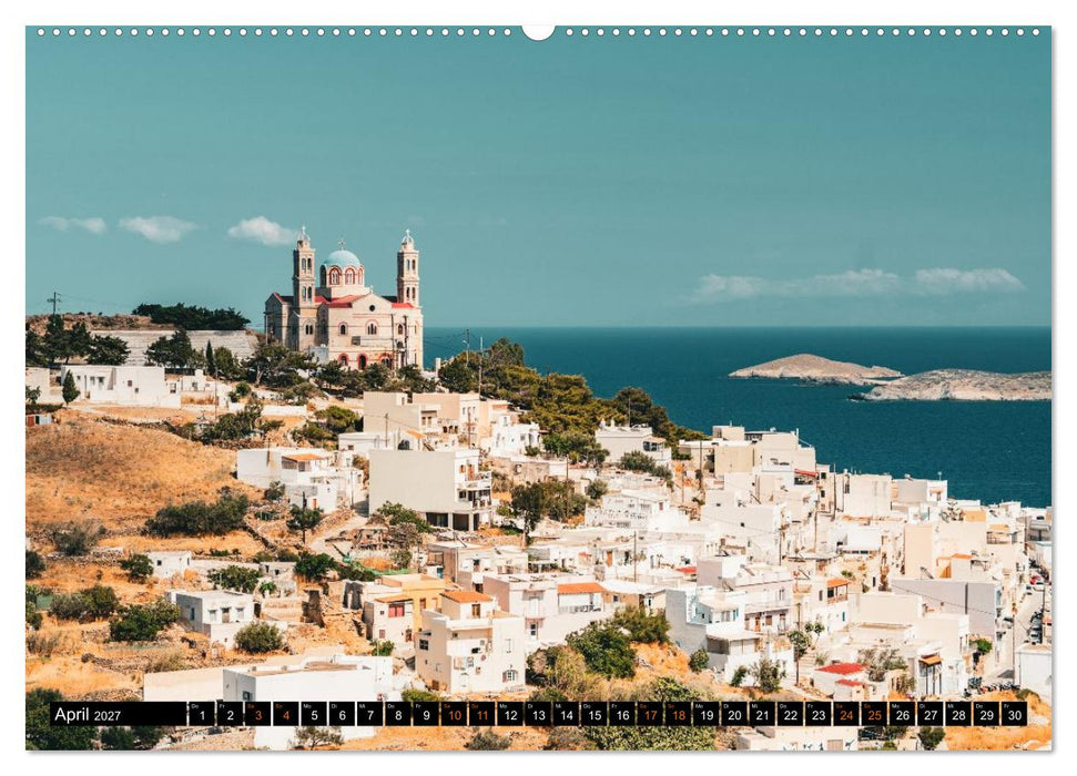 Griechenland - Athen und Kykladen (CALVENDO Premium Wandkalender 2027)