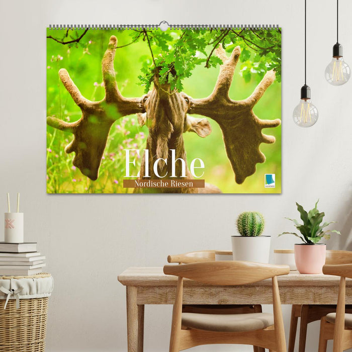 Elche: Nordische Riesen (CALVENDO Wandkalender 2027)