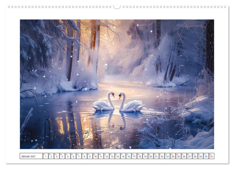 Zauberhafte Waldmomente (CALVENDO Wandkalender 2027)