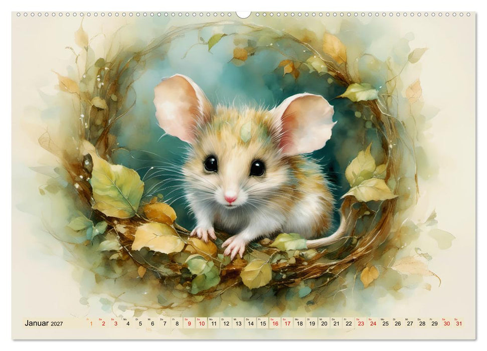 Pelzige süße Freunde (CALVENDO Wandkalender 2027)