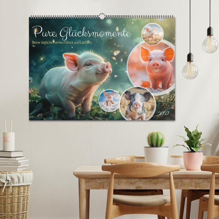 Pure Glücksmomente (CALVENDO Wandkalender 2027)