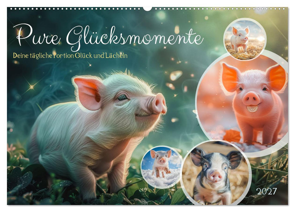 Pure Glücksmomente (CALVENDO Wandkalender 2027)