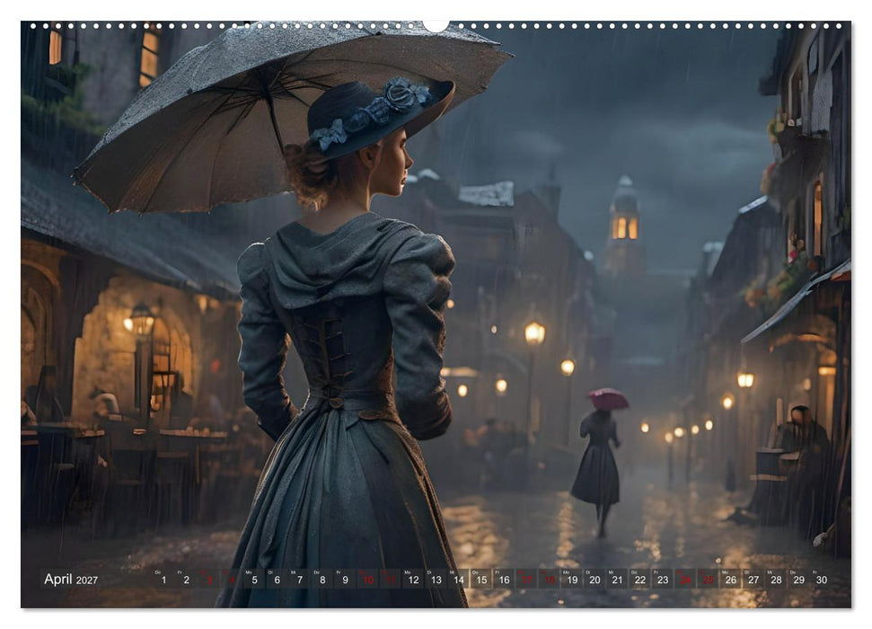 Elegante Momente - Frauen in harmonischer Umgebung (CALVENDO Premium Wandkalender 2027)