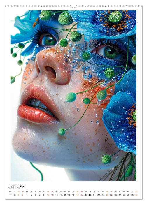 Gesichter Faszination (CALVENDO Premium Wandkalender 2027)