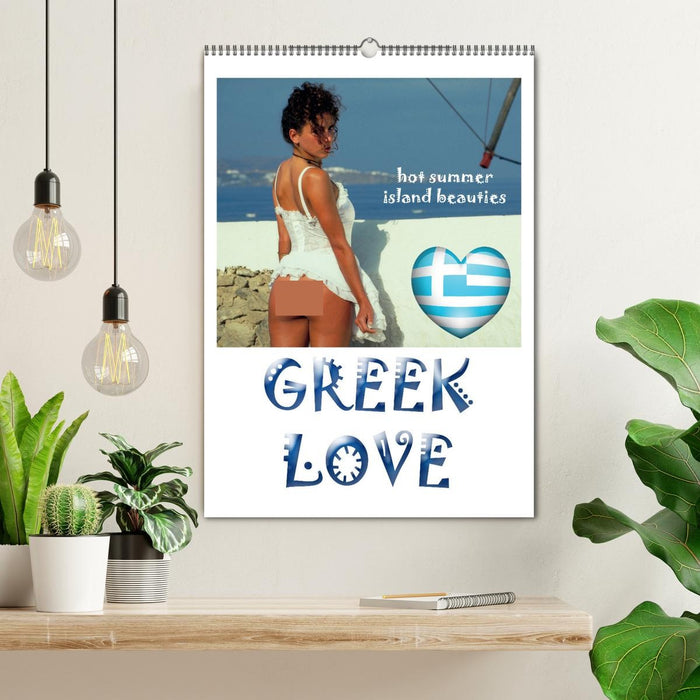 GREEK LOVE hot summer island beauties (CALVENDO Wandkalender 2027)