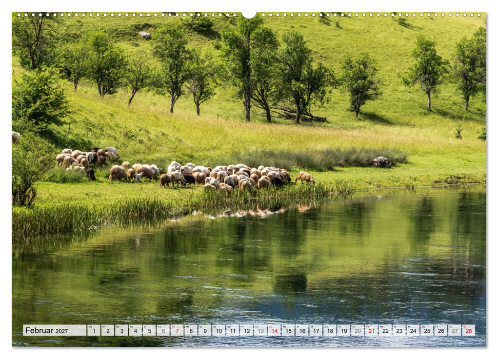 Wasserzauber Bosnien-Herzegowina (CALVENDO Premium Wandkalender 2027)