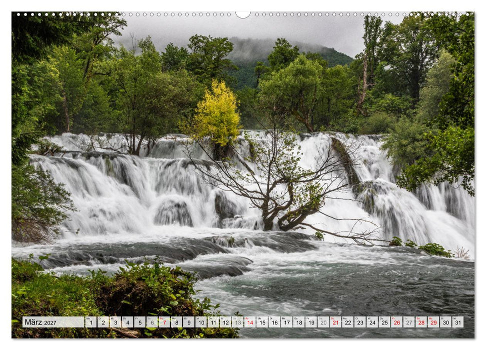 Wasserzauber Bosnien-Herzegowina (CALVENDO Premium Wandkalender 2027)