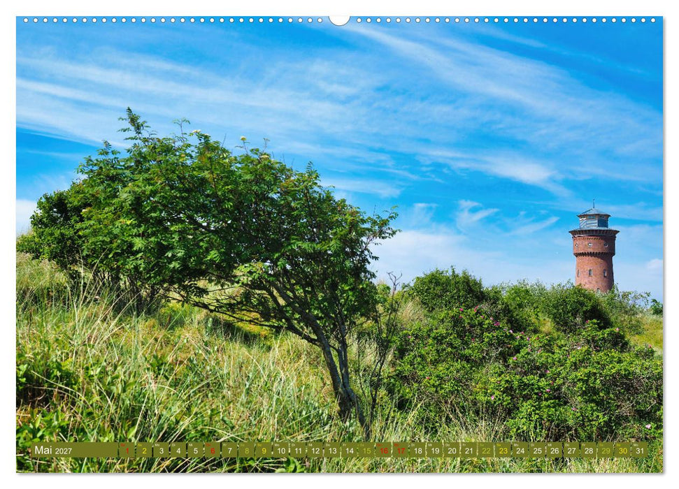 Borkum Ansichten (CALVENDO Premium Wandkalender 2027)