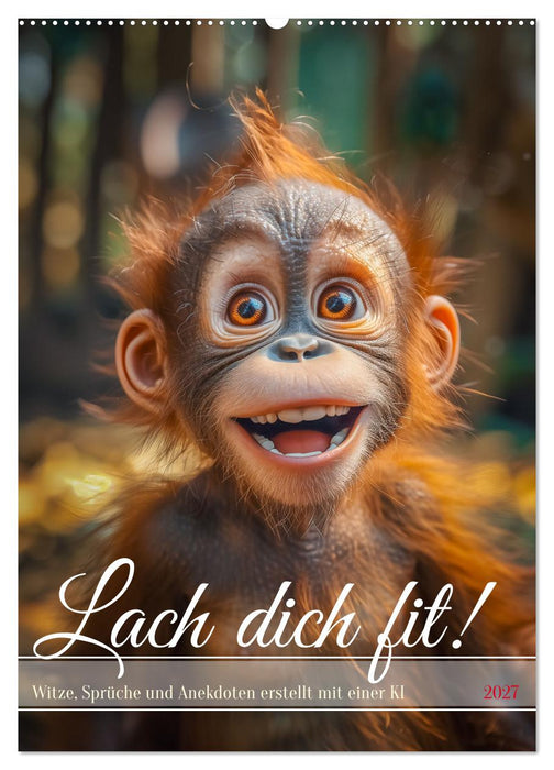 Lach Dich fit ! (CALVENDO Wandkalender 2027)