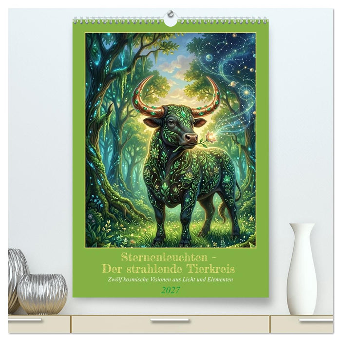 Sternenleuchten – Der strahlende Tierkreis (CALVENDO Premium Wandkalender 2027)