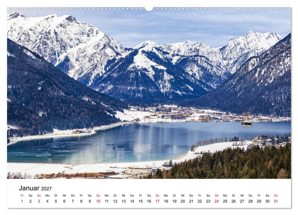 Traumhafter Achensee - eine kalendarische Reise (CALVENDO Premium Wandkalender 2027)