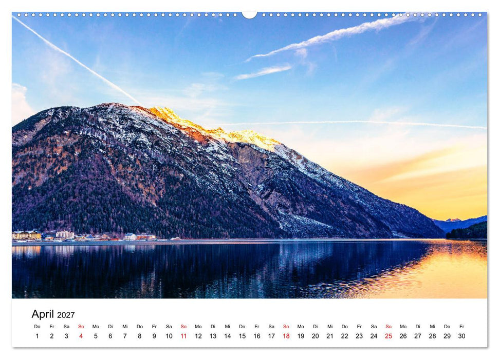 Traumhafter Achensee - eine kalendarische Reise (CALVENDO Premium Wandkalender 2027)