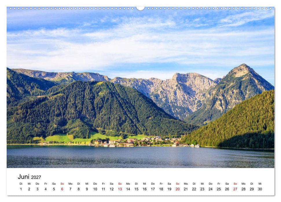 Traumhafter Achensee - eine kalendarische Reise (CALVENDO Premium Wandkalender 2027)