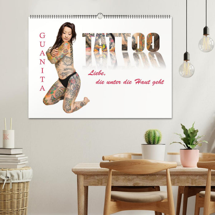 Tattoo-Liebe, die unter die Haut geht (CALVENDO Wandkalender 2027)