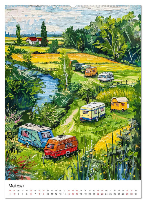 Niederländische Impressionen - Lebensgefühl zwischen Tulpen, Windmühlen und Grachten (CALVENDO Wandkalender 2027)