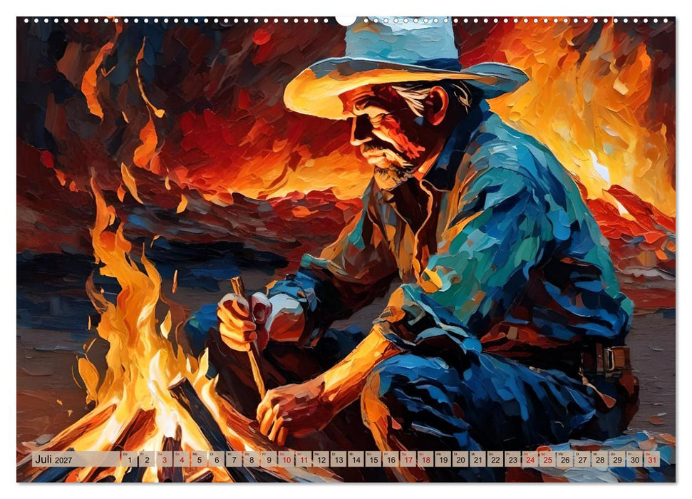 Wild West Moments (CALVENDO Premium Wandkalender 2027)