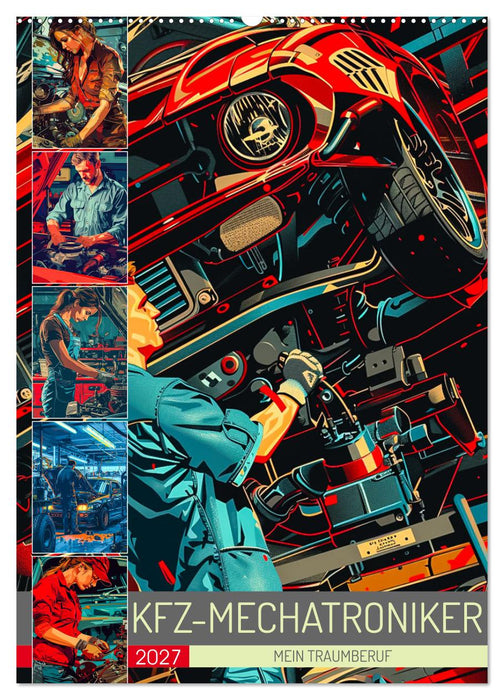 KFZ-Mechatroniker - Mein Traumberuf (CALVENDO Wandkalender 2027)