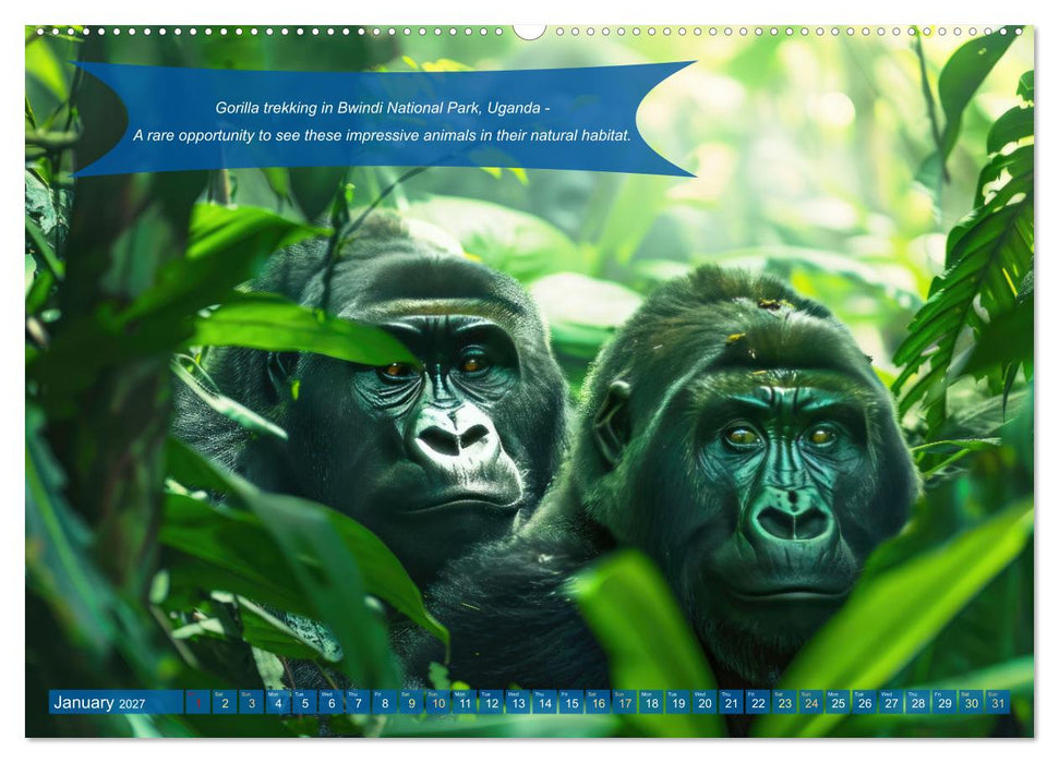 Crazy ideas for adventure enthusiasts (CALVENDO Monthly Calendar 2027)