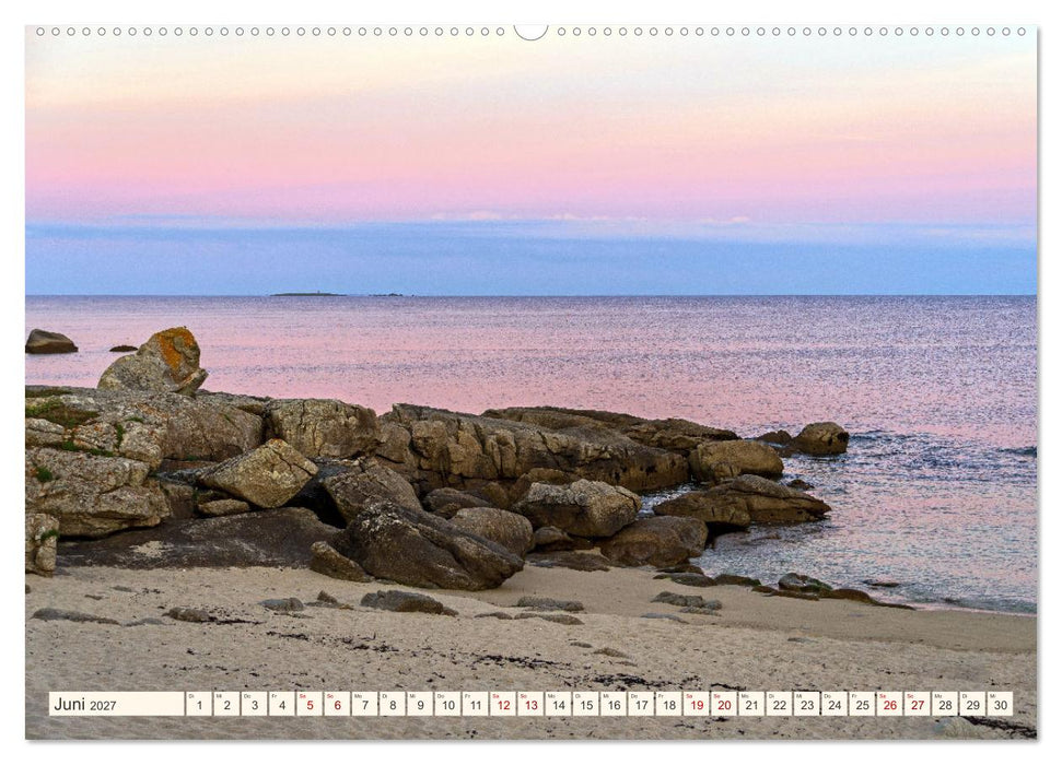 Bretagne - Traumküsten im südlichen Finistère (CALVENDO Wandkalender 2027)