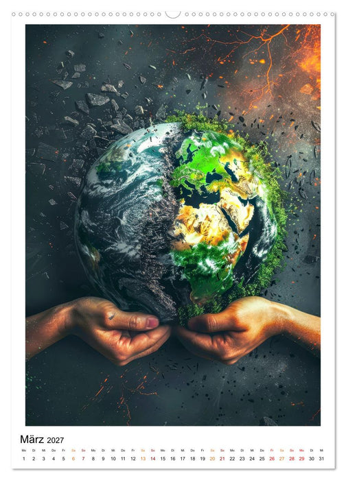 Unsere Umwelt leidet (CALVENDO Premium Wandkalender 2027)