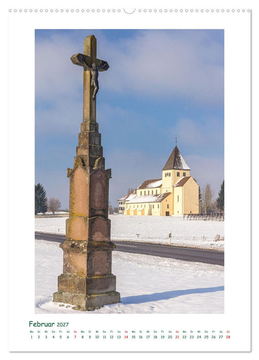 Insel Reichenau im Bodensee (CALVENDO Wandkalender 2027)