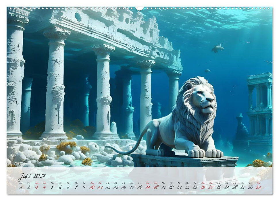 Geheimnisse der Unterwasserwelten (CALVENDO Premium Wandkalender 2027)