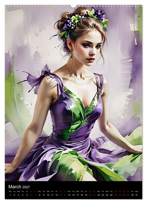 Dancing Elegance (CALVENDO Premium-Calendar 2027)