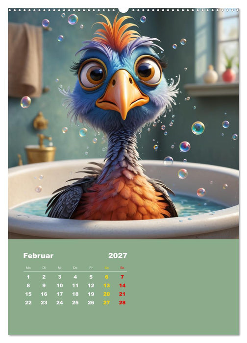 Diese schrägen Vögel (CALVENDO Premium Wandkalender 2027)