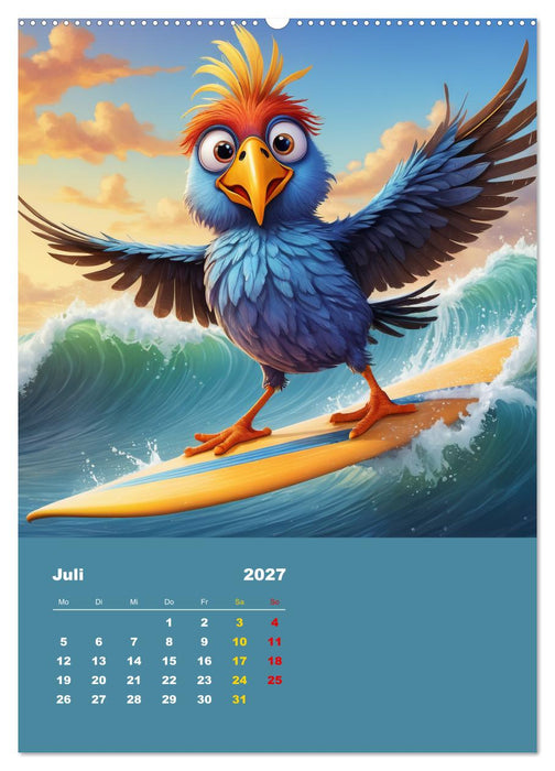 Diese schrägen Vögel (CALVENDO Premium Wandkalender 2027)