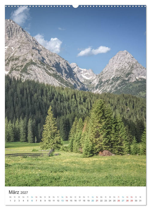 Sommerzauber in den Alpen (CALVENDO Wandkalender 2027)