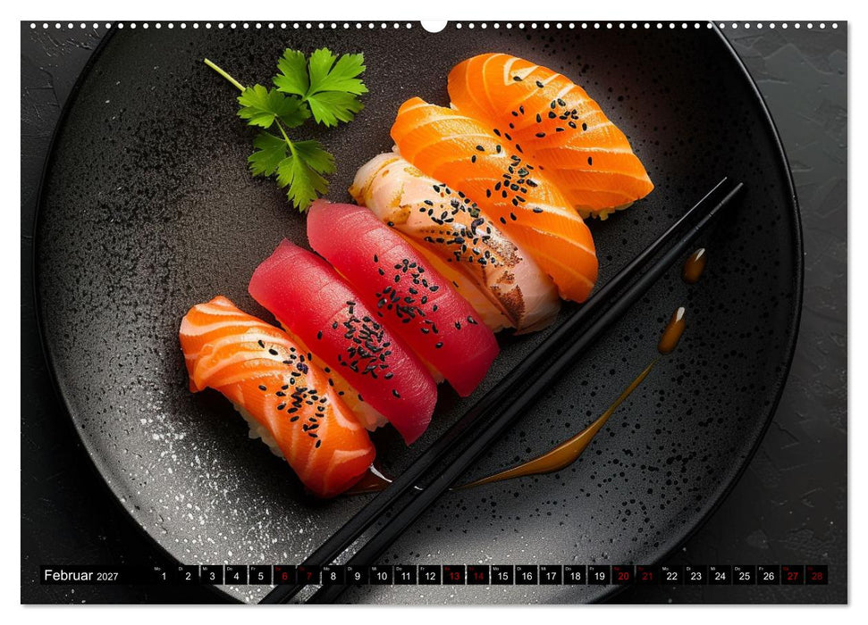 Sushi Zauber (CALVENDO Wandkalender 2027)