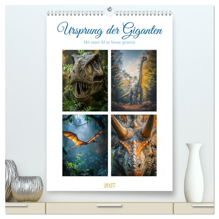 Ursprung der Giganten (CALVENDO Premium Wandkalender 2027)