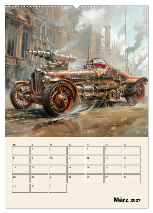 Steampunk - Mechanische Fantasiewelt (CALVENDO Wandkalender 2027)