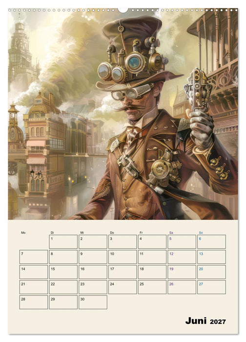 Steampunk - Mechanische Fantasiewelt (CALVENDO Wandkalender 2027)