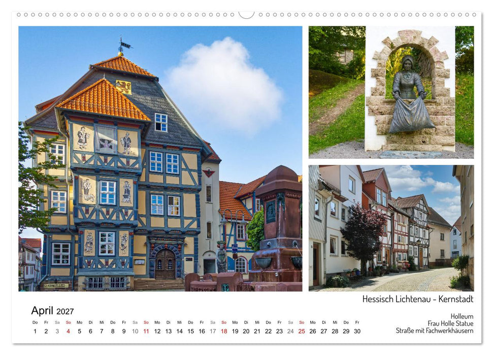 Märchenhaftes Hessisch Lichtenau (CALVENDO Premium Wandkalender 2027)