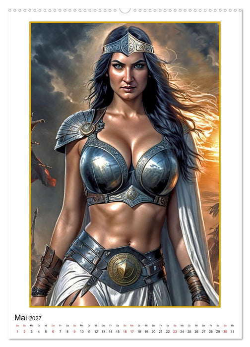 Fantasy-Frauenfiguren (CALVENDO Premium Wandkalender 2027)