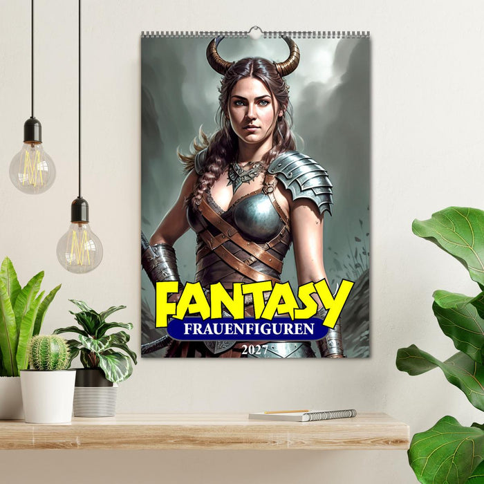 Fantasy-Frauenfiguren (CALVENDO Wandkalender 2027)