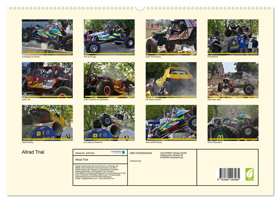 Allrad Trial (CALVENDO Premium Wandkalender 2027)