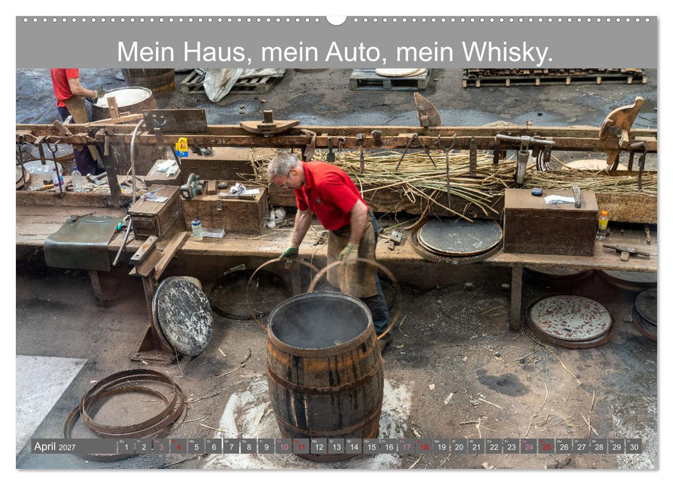 Witzige Whisky-Werbeslogans (CALVENDO Premium Wandkalender 2027)