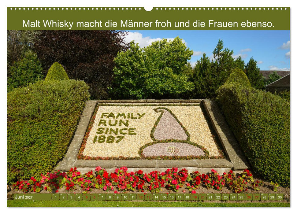 Witzige Whisky-Werbeslogans (CALVENDO Premium Wandkalender 2027)