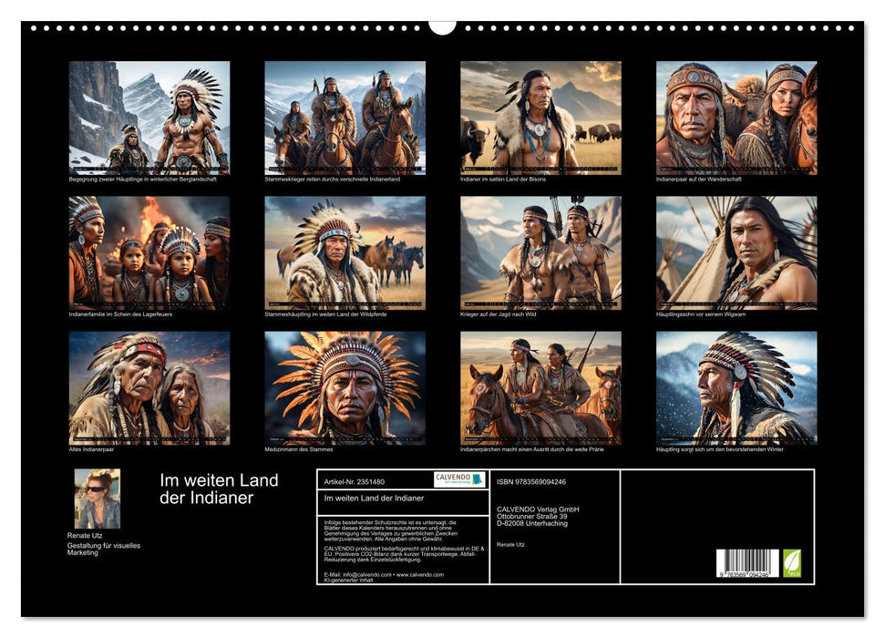 Im weiten Land der Indianer (CALVENDO Wandkalender 2027)